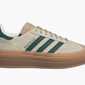 Adidas Tan and Teal Casual Shoes